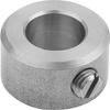 Kipp Shaft collar DIN 705, grub screw w. slot, steel brt. ID=10 OD=20 H=10 K0406.101001